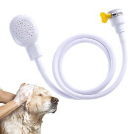 Single Tap Shower Attachment for Bath – Easy-to-Install Shower Adapter for Taps – Adjustable Shower Head Attachment