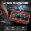 NEXPEAK NC201 10-Amp Battery Charger Smart Trickle Charger 12V 24V