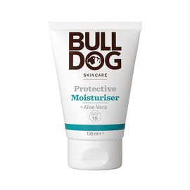 BULLDOG BULLDOG - Skincare for Men | Protective Moisturiser | Face Cream With SPF 15 | 100 ml
