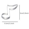WJSYSHOP Music Note Cookie Cutter
