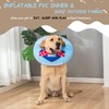 Inflatable Cone Collar, Waterproof Soft Donut Cone for Large, Medium,