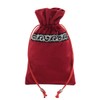 BLESSUME Bolsa de tarot, Rojo, Una talla, Bolsa con cordón