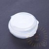 Double-sided double circular organizer case transparent case makeup puff case / 양면 이중 원형 정리 케이스 투명케이스 메이크업퍼프케이스