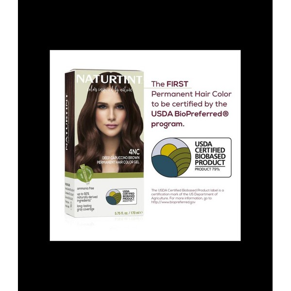 NATURTINT [2 for Deal] Permanent Hair Colour 4NC (Cappuccino Brown)