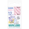カシオ ラベルライター ネームランド おなまえテープ 12mm XR-12E5 ハート