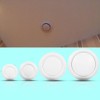 Tyenaza Round Air Vent Cover - White Ceiling and Wall