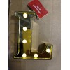 Ganz Led Light Up Marquee Initial Ornaments Letter L