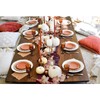 Fun Express Bulk 48 Count Amber Patterned Wine Glasses, Plastic,