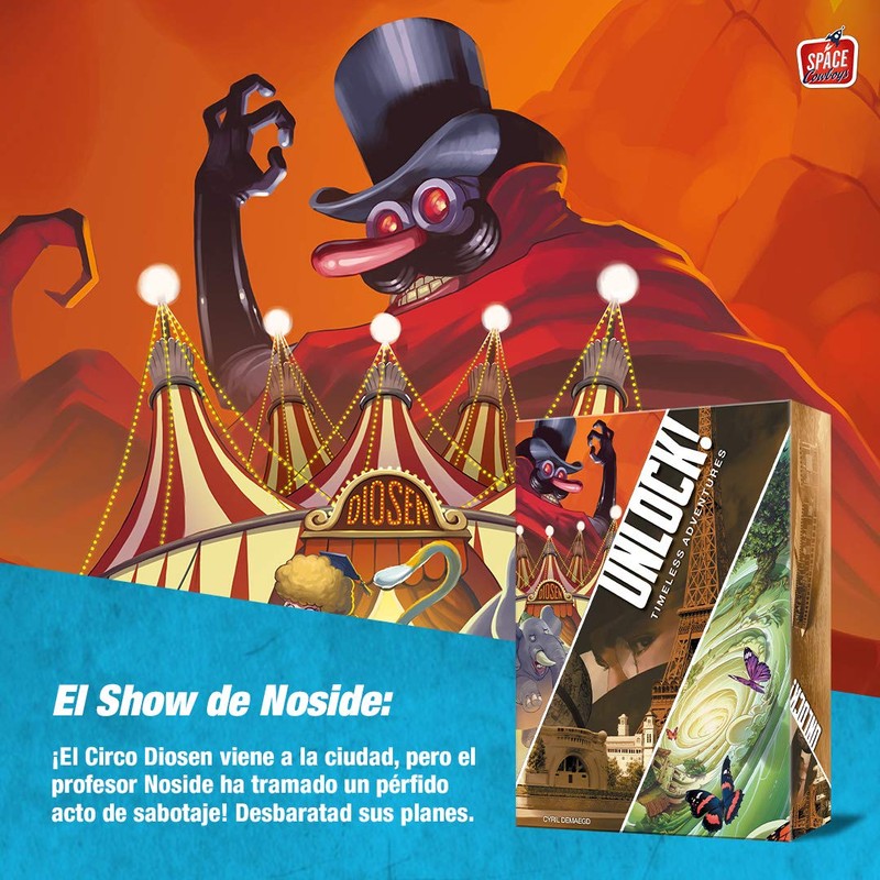 Unbox Now - Unlock! Timeless Adventures - Spanish Board Game