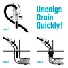 DURATECH Drain Bladder, Small Drain Cleaning Bladder, Fits 1" to
