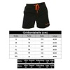 Ougelebo Swimming Trunks Men's Quick-Drying Beach Shorts with Mesh Lining,