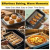 Silicone Baking Mat, 16.5" x 11.6" Silicone Cookie Sheets for