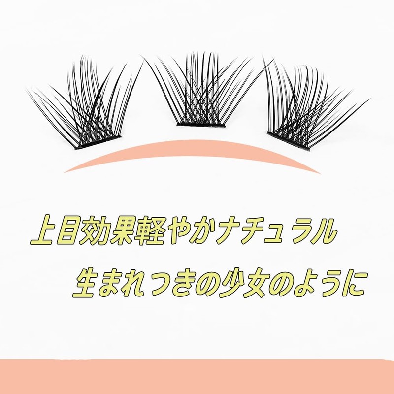 Partial False Eyelashes, Natural, Popular, Beginner Eyelashes, Partial Eyelashes, Point