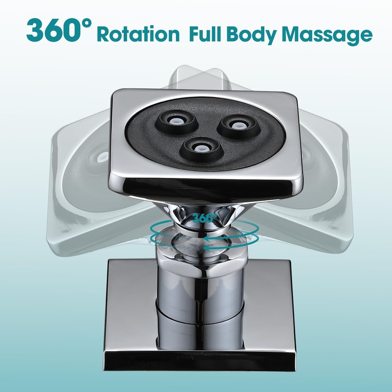 Solid Brass Shower Body Spray Jets, High Pressure Body Jets