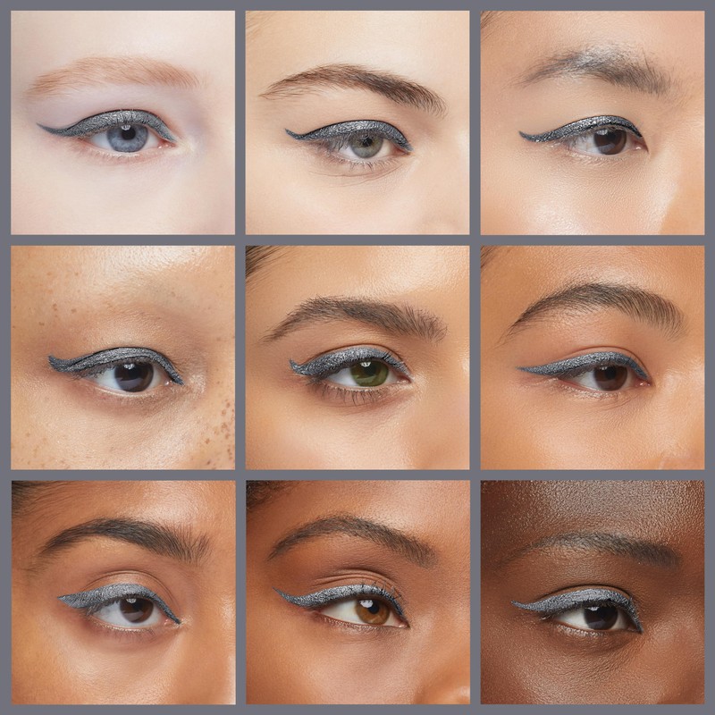Revlon So Fierce! Chrome Ink Liquid Eyeliner, Longlasting Bold Metallic