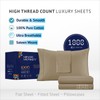 1000 Thread Count 100% Egyptian Cotton Sheets Set California King