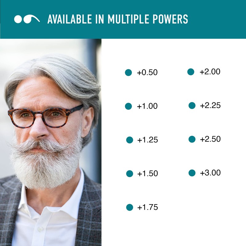 Scojo New York Courier Blue Light Reading Glasses, Handmade Scratch