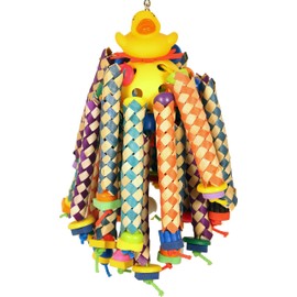 A&E Cage Company HB875 Happy Beaks Ducky Long Legs, Multicolor