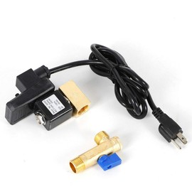 Gdrasuya10 Automatic Drain Valve AC 110V Automatic Electronic Timed Air Tank Water Moisture Drain Valve Compressor for Compressed with Power Cable US