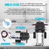 GMB-D-23130 Water Pump, DC 12V, 0.32 GPM, Compatible Primo Water