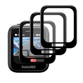 GIOPUEY 3 Pack Screen Protector for Insta360 GPS Preview Remote, [Full Coverage] Composite material Screen Protective Film, [Anti-Bubble] [Wear-resistant] - Transparent