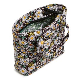 Vera Bradley Cotton Mini Vera Tote Bag, Daisies White