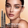 LANGMANNI 8Colors Dual-Ended Cream Eyeshadow Stick Set – Silky Smooth,