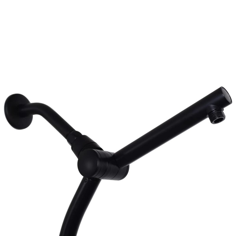 Westbrass SB1520-62 Drill-Free 21" Adjustable Height Shower Head and Handheld