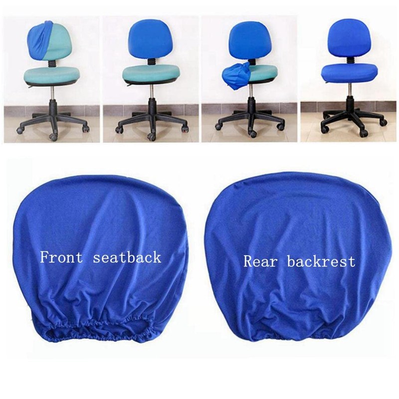 Sharplace Universal Stretch Office Computer Chair Covers, Swivel Desk Chair
