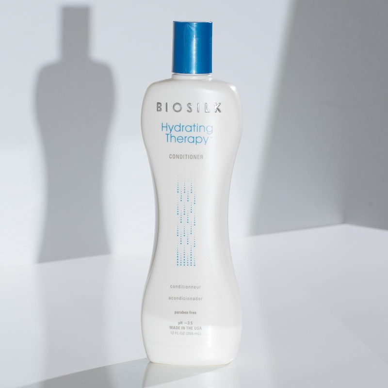 BioSilk Hydrating Conditioner, Replenishes Moisture For Strong & Smooth Hair,