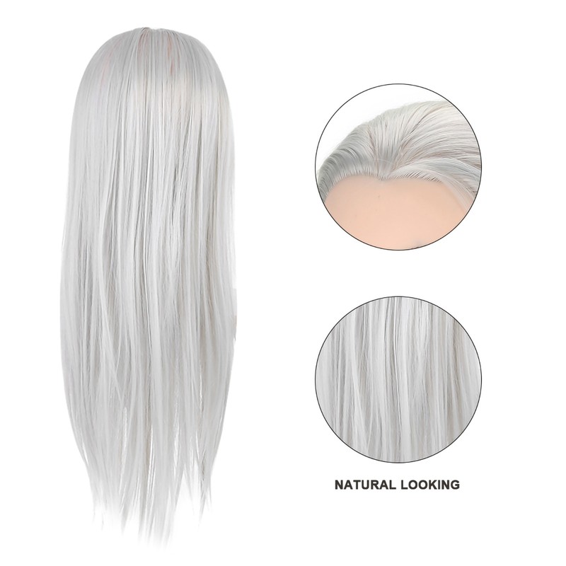 2 Colors Practice Head Mannequin Dolls Hair Salon Cosmetology Hairdressing
