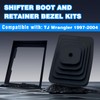 wfsulee WFSULE Shifter Boot and Retainer Bezel Kits Compatible with