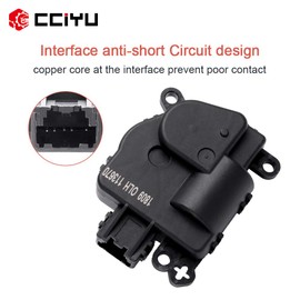 2 Pack Air Door Actuator A/C HAVC Heater Blend Door Actuator for 2004-2010 for Infiniti QX56 2007-2015 Armada 2004-2009 Quest 2004-2015 Titan 27743ZP00A