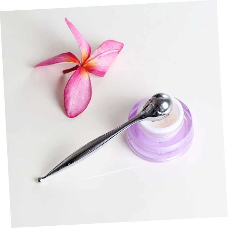 Baluue 2pcs Moisturizer Eye Cream Roller Eye Massager Replaceable Roller