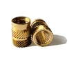 ShineNow Threaded Heat-Set Inserts Brass for Printed Plastic Parts M8