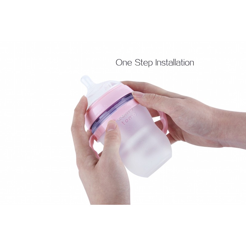 Compatible Baby Bottle Handle for Comotomo Bottles 8 oz &