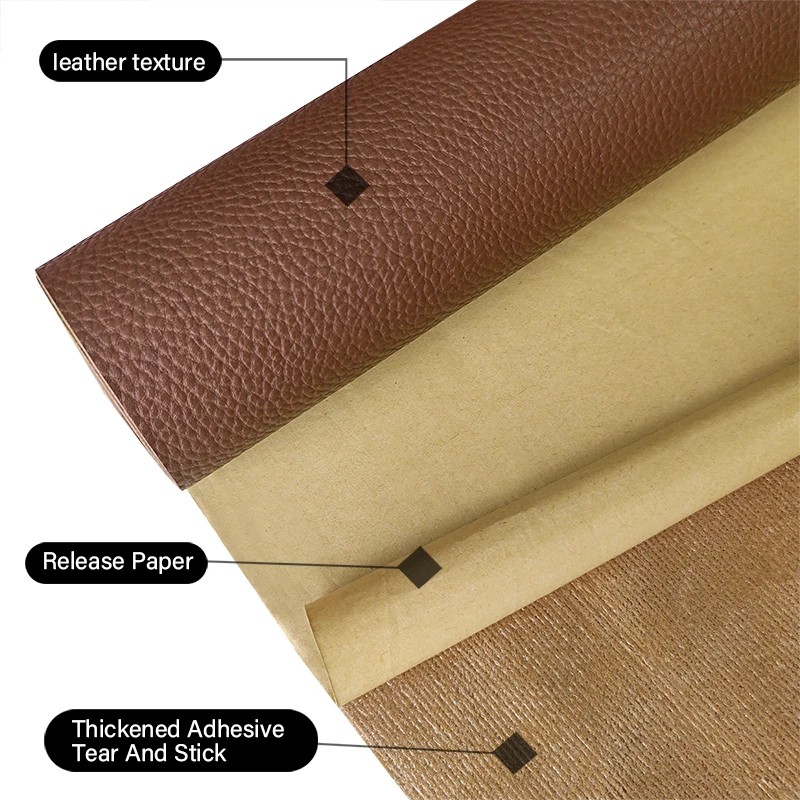 30*135cm Litchi Grain Synthetic Leather Custom Leather Embossing Designer Embossed