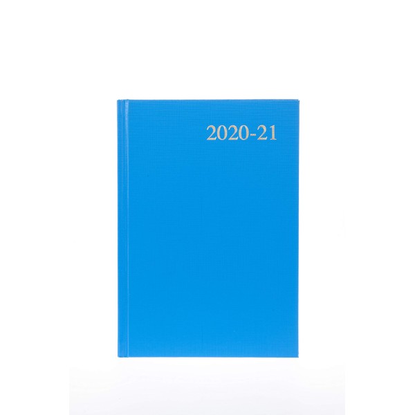 Collins Essential A5 Week to View Mid-Year 2020-2021 (July to July) Diary Lt Blue