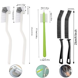 14 Pcs Crevice Cleaning Brush, Corner Brush, Screen Cleaner Brush, Cleaning Tools for Housekeeping, Garbage Disposal Cleaner Brush, Window Track Cleaning Tools, Kitchen (14pcs)