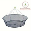 AIMALL Folding Round Fishing Nets with Bait Bag, Hand Throwing