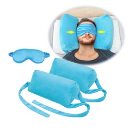 Neck Stabilizer Pillow for Sleeping Head Wedge Positioning Pillow Post Surgery Anti Wrinkle Beauty Pillow Face Up Medical Straight Neck Pillow Triangle Wedge Back Sleep Training Upright Pillow