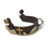 Antique Brown Praying Cowboy Bumper Spurs - Mens