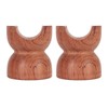 2pcs HiFi Speaker Wire Bracket Professional Wooden Shockproof Insulation HiFi