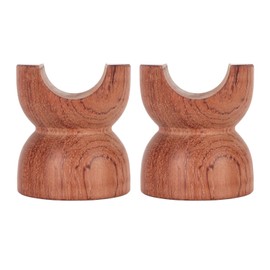 2pcs HiFi Speaker Wire Bracket Professional Wooden Shockproof Insulation HiFi Speaker Cable Stabilizer for Speaker Amplifier Sound System