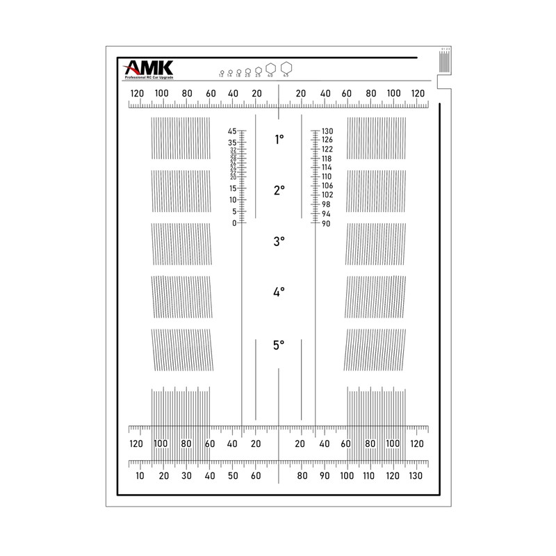 AMK Acrylic RC Setup Board for 1/24 1/28 Mini-Z Mini-Q