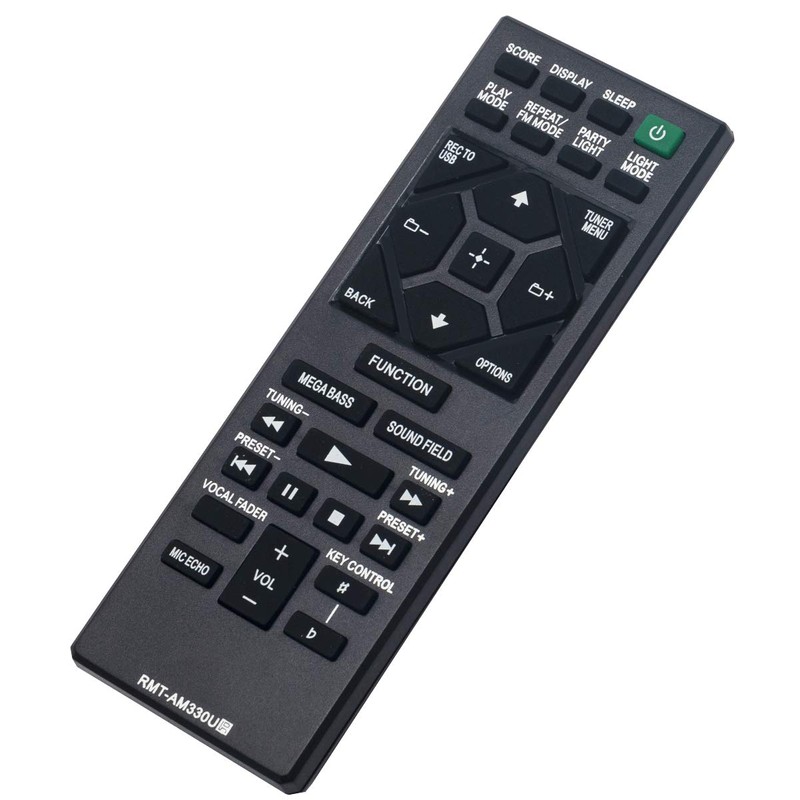 RMT-AM330U Replacement Remote Control Applicable for Sony Audio System MHC-V50