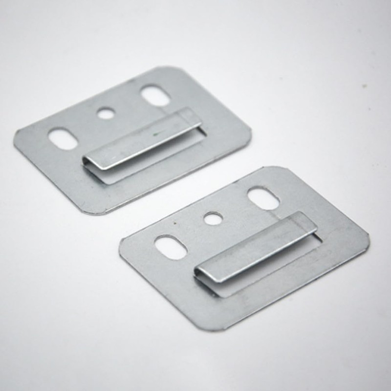 VILLCASE 100pcs Wall Panel Buckle, Wall Buckle Interlocking Hanging Bracket