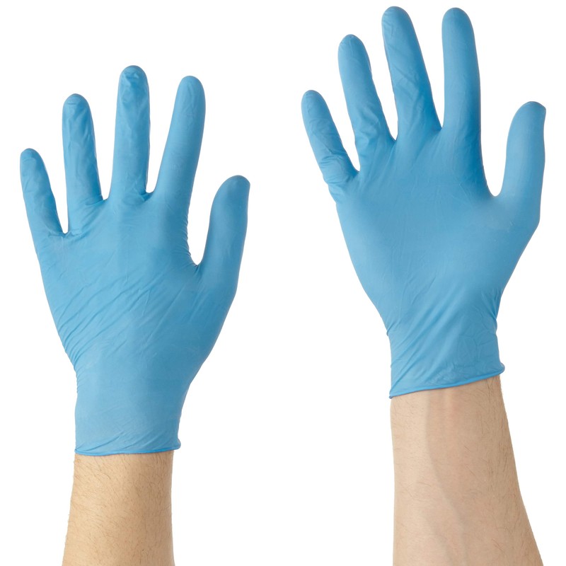 Guante Nitrilo S/Polvo Med P-S 100 U