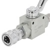 High Pressure Washer Ball Valve Kit 3/8 Male Plug Female
