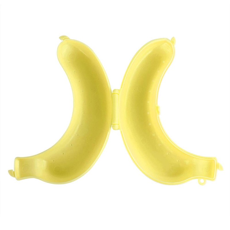 Banana Protector Box, Cute 3 Colors Plastic Fruit Banana Protector